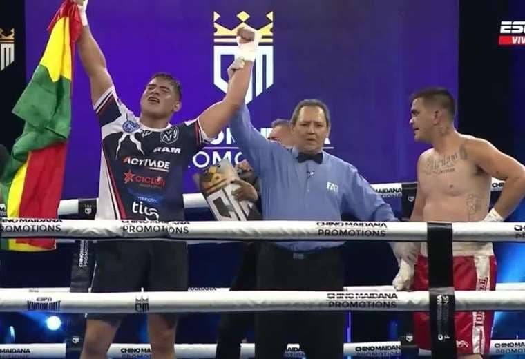 Argentina
Josías Núñez derrotó al local Jonatan Giovenale, el fin de semana. Captura de pantalla